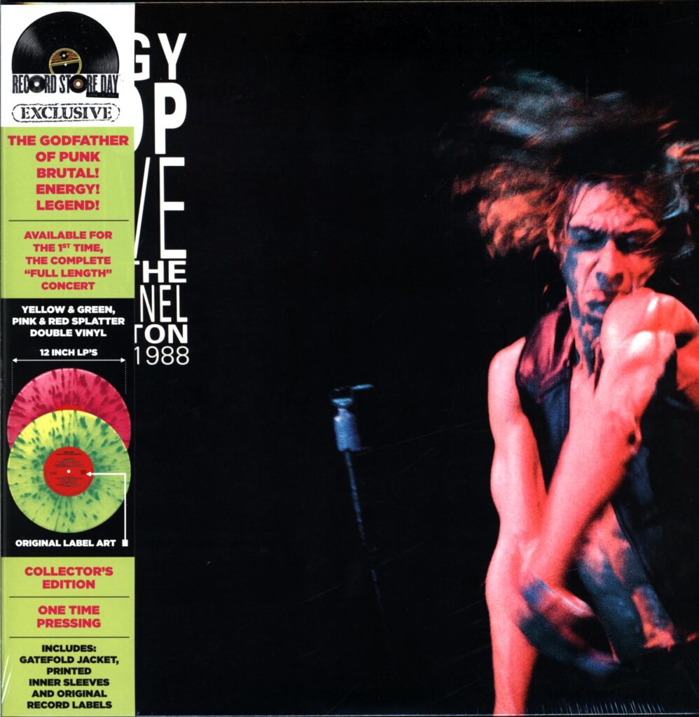 Iggy Pop-Live At The Channel Boston RSD 2021-LP Vinyl