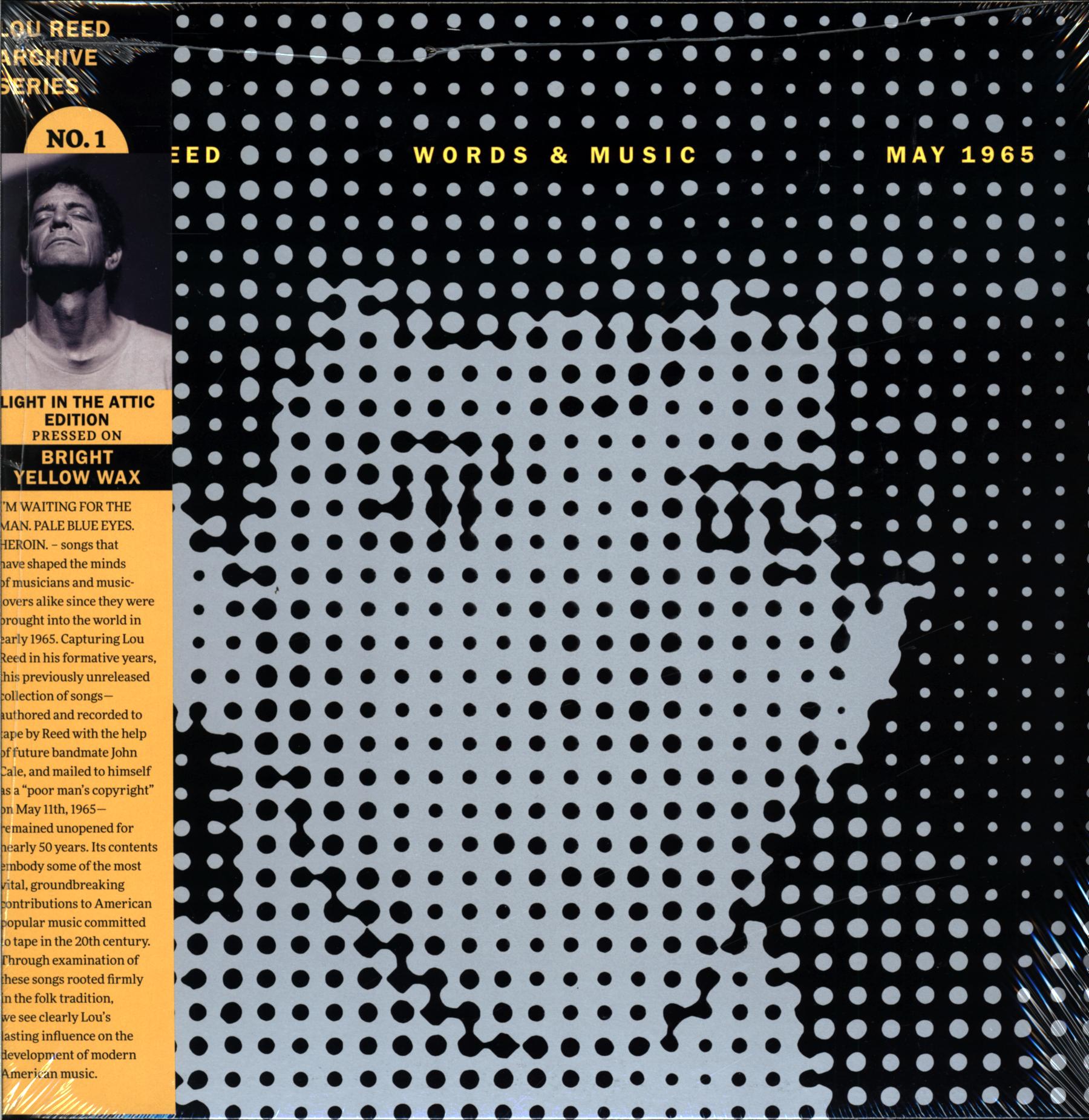 Lou Reed-Words And Music May 1965 yellow-LP Vinyl-1 Lou Reed-Words And Music May 1965 yellow-LP Vinyl