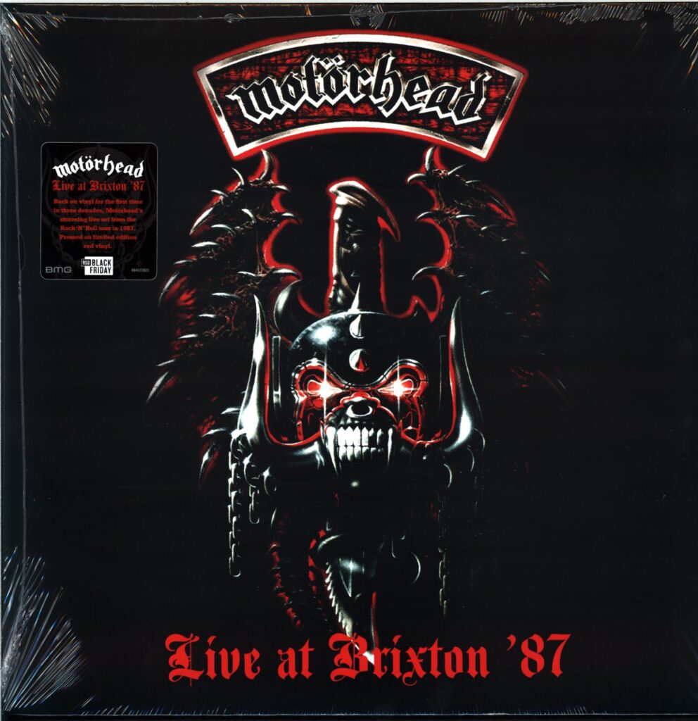 Motörhead - Live At Brixton '87 - LP Vinyl - RSD Black Friday 2025