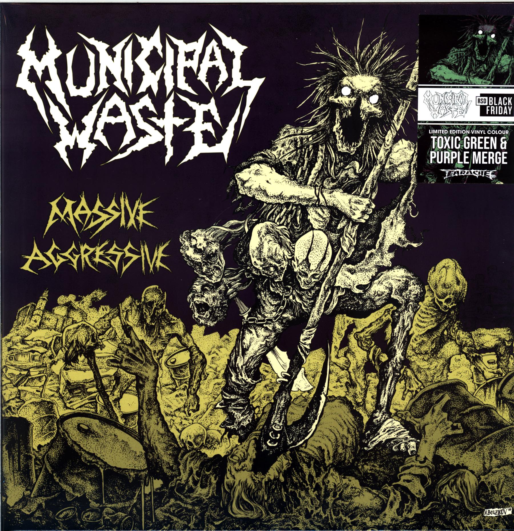 Municipal Waste - Massive Aggressive - LP Vinyl - RSD Black Friday 2025-1 Municipal Waste - Massive Aggressive - LP Vinyl - RSD Black Friday 2025