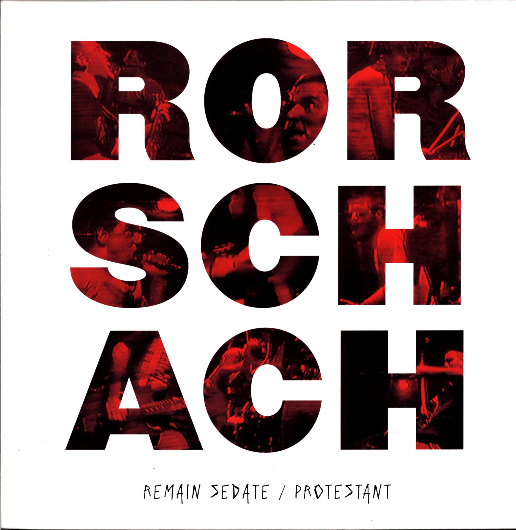 Rorschach-Remain Sedate - Protestant Reissue 2009-LP Vinyl-1 Rorschach-Remain Sedate - Protestant Reissue 2009-LP Vinyl