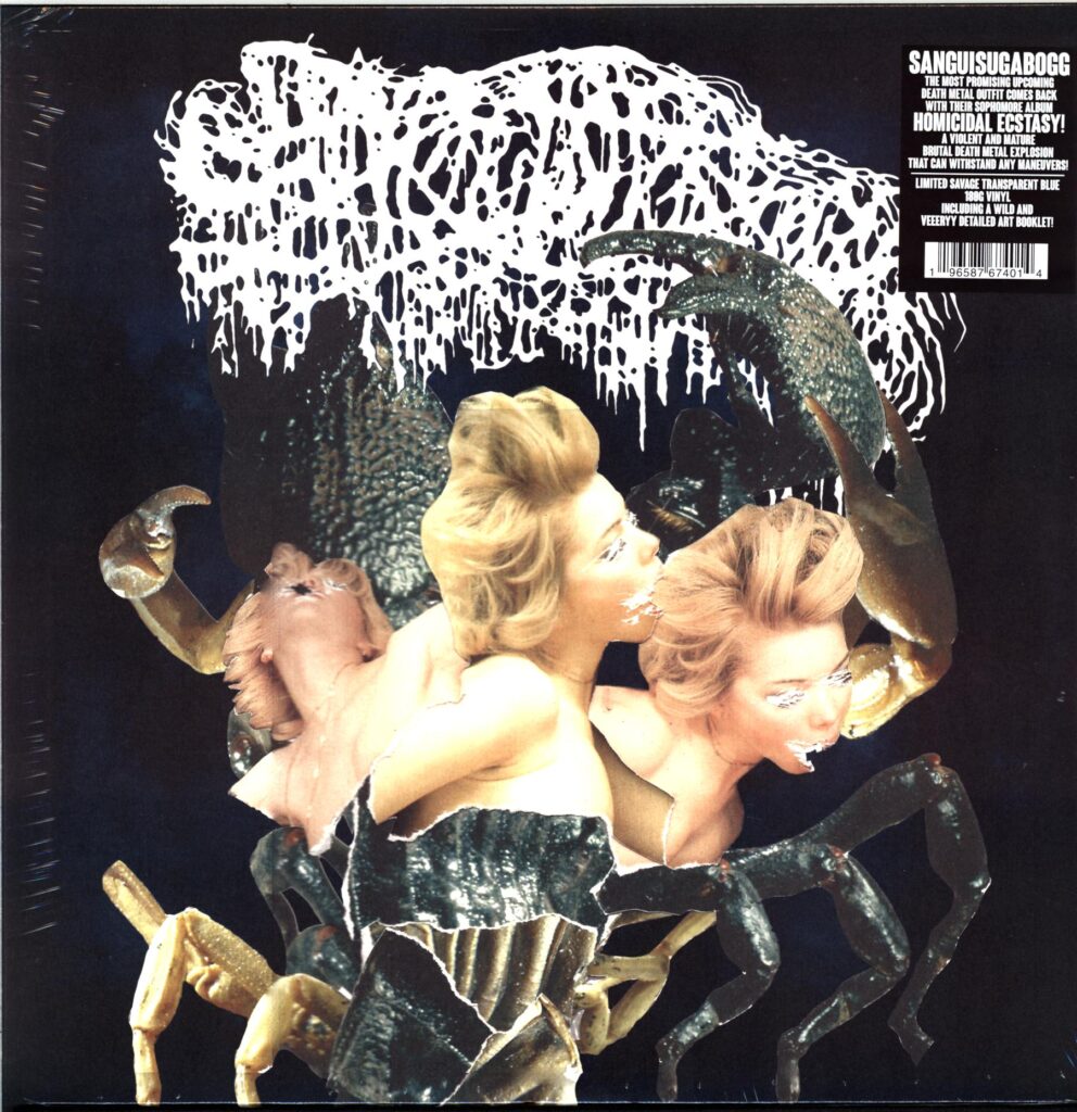 Sanguisugabogg-Homicidal Ecstasy-LP Vinyl blue