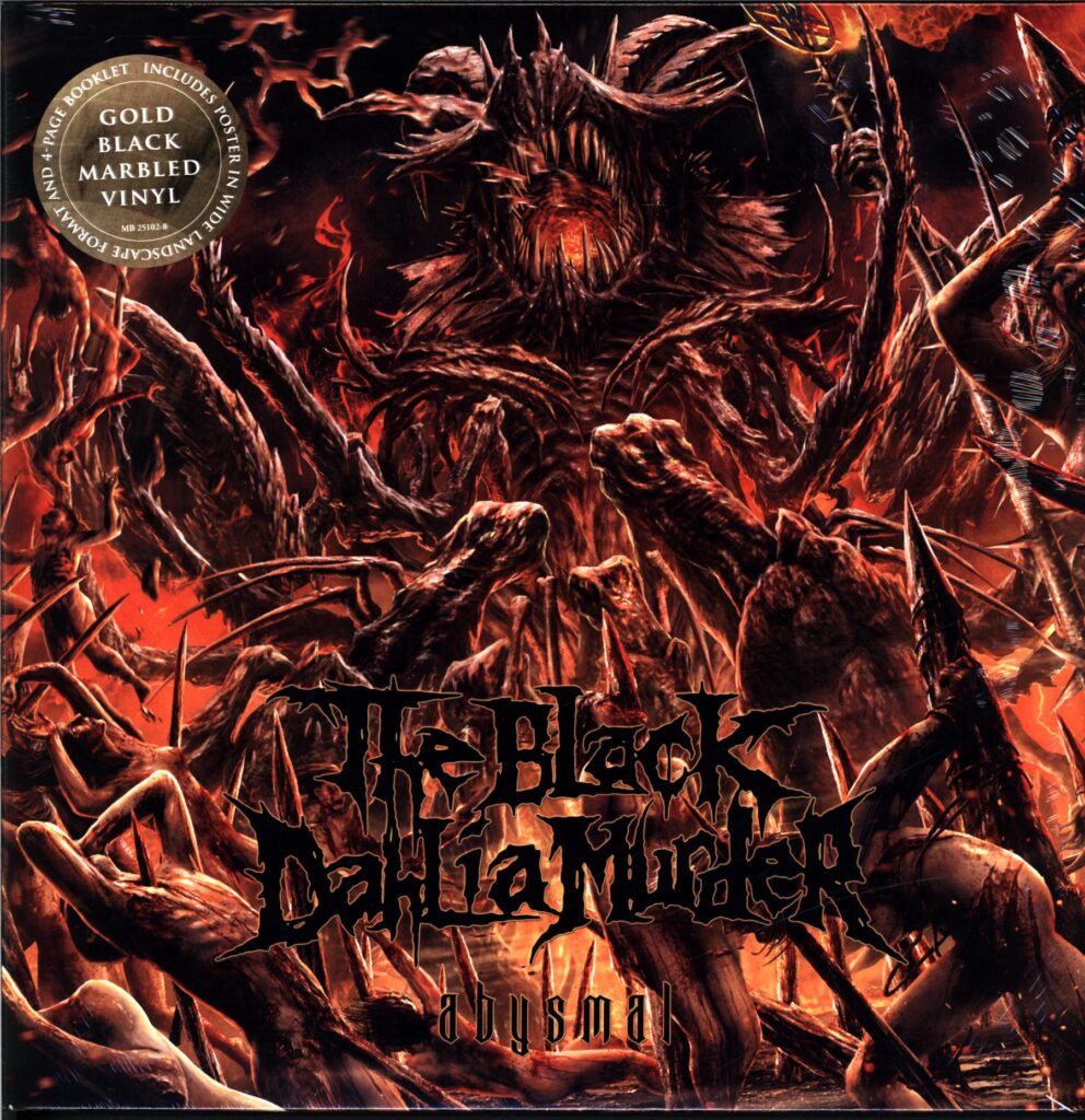 The Black Dahlia Murder-Abysmal gold black-LP Vinyl