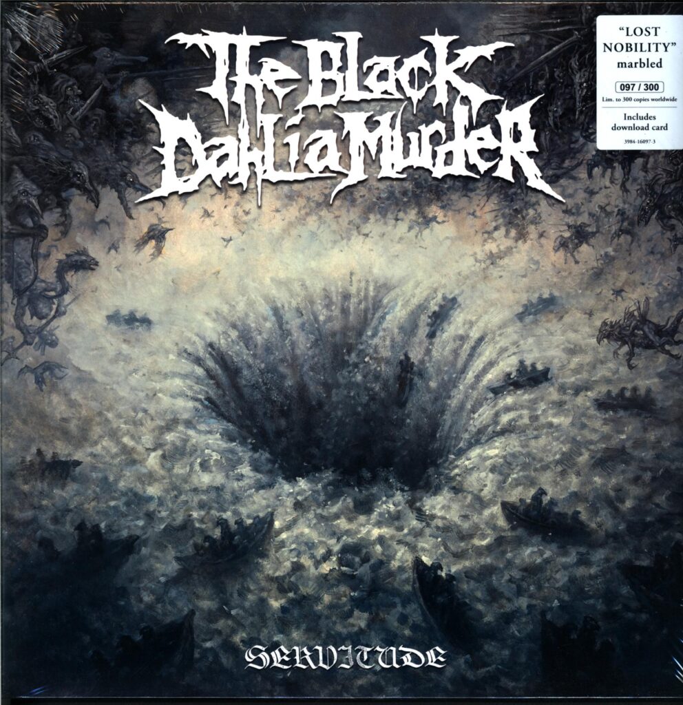 The Black Dahlia Murder-Servitude purple black marbled-LP Vinyl