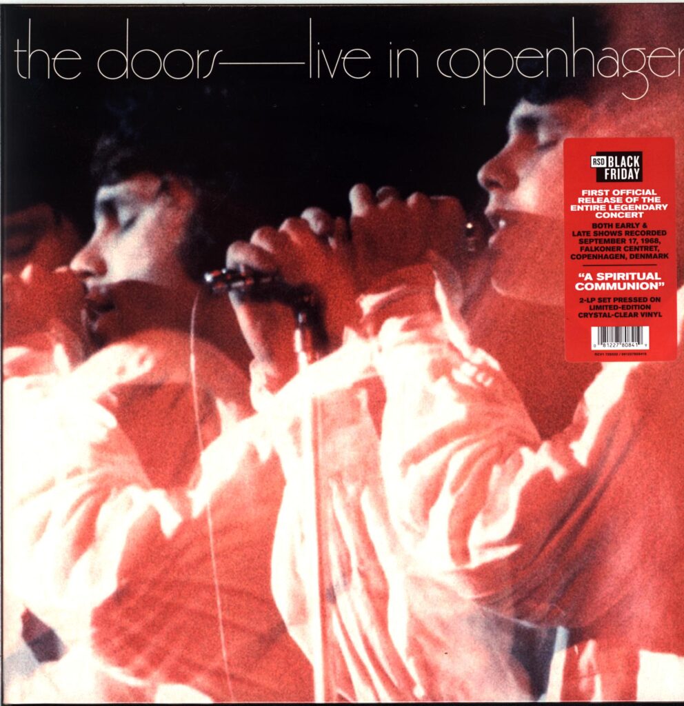 The Doors - Live In Copenhagen 1968 - LP Vinyl - RSD Black Friday 2025