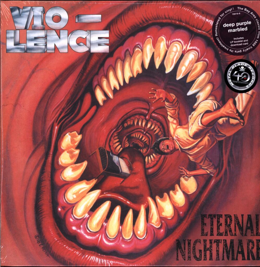 Vio-Lence-Eternal Nightmare RE 2022 purple marbled-LP Vinyl