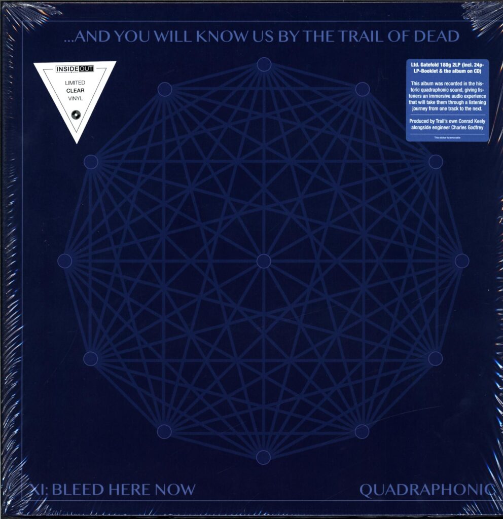 And You Will Know Us By The Trail Of Dead-XI Bleed Here Now clear-LP Vinyl