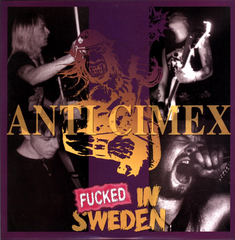 Anti Cimex-Fucked In Sweden-LP Vinyl