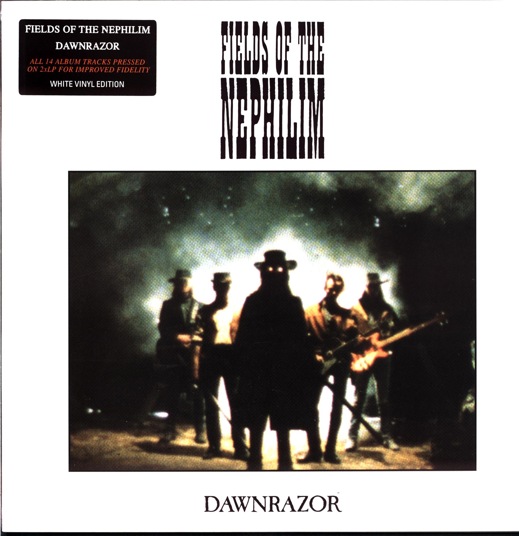 Fields Of The Nephilim-Dawnrazor-white LP Vinyl-1 Fields Of The Nephilim-Dawnrazor-white LP Vinyl