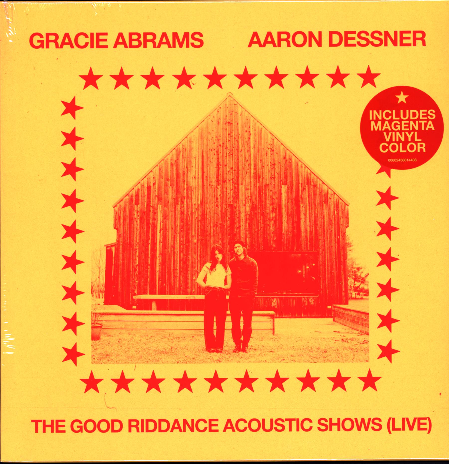 Gracie Abrams-The Good Riddance Acoustic Shows (Live)-LP Vinyl magenta-1 Gracie Abrams-The Good Riddance Acoustic Shows (Live)-LP Vinyl magenta