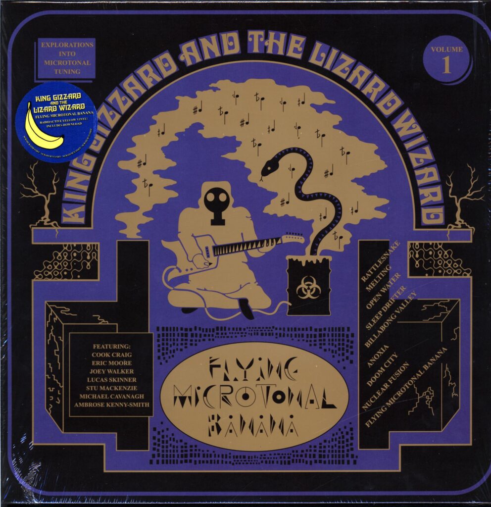 King Gizzard And The Lizard Wizard-Flying Microtonal Banana (Explorations Into Microtonal Tuning Volume 1) yellow-LP Vinyl