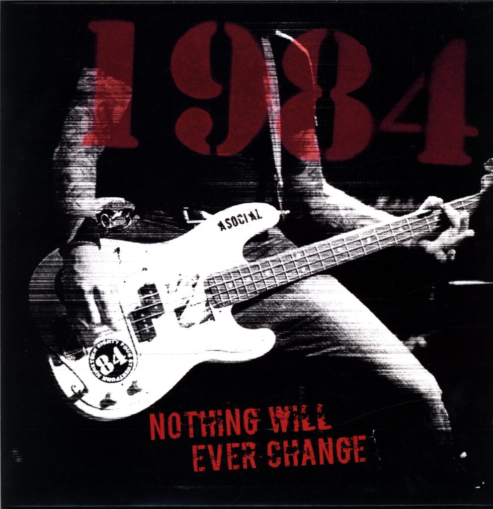 Nineteen Eighty Four-Nothing Will Ever Change white marble-LP Vinyl
