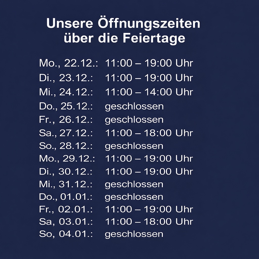 Rockers Öffnungszeiten Feiertage