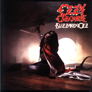 Ozzy Osbourne-Blizzard Of Ozz-LP Vinyl silver-red swirl