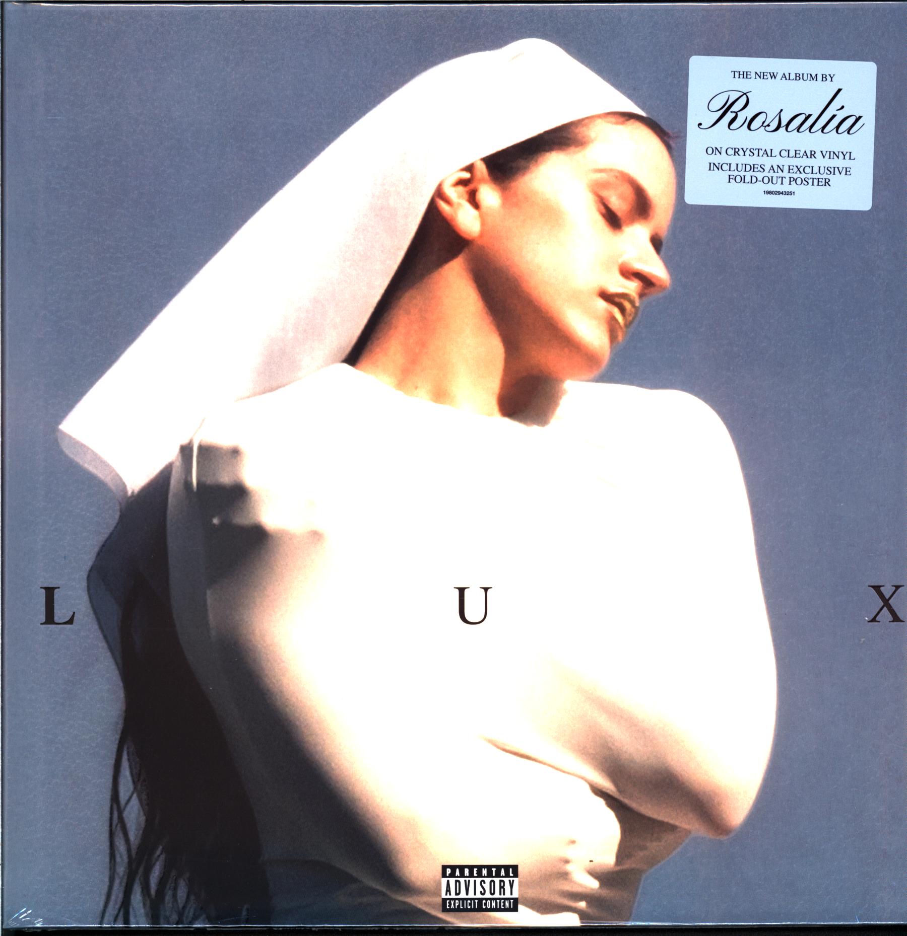 Rosalía-Lux-crystal clear LP Vinyl-1 Rosalía-Lux-crystal clear LP Vinyl