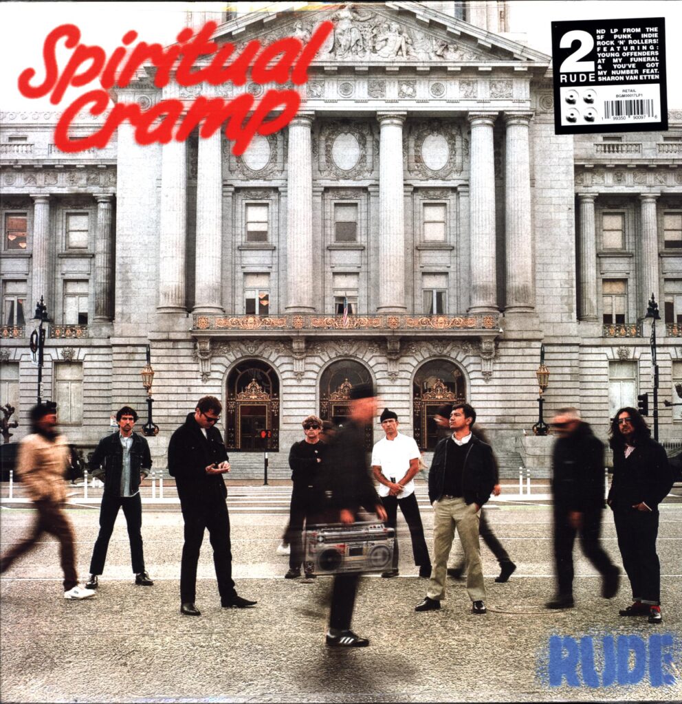 Spiritual Cramp-Rude-LP Vinyl Blue Marble