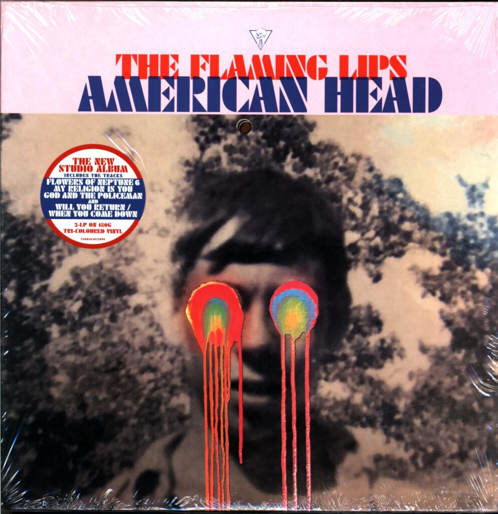 The Flaming Lips-American Head tri-coloured-LP Vinyl