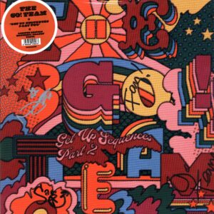 The Go! Team-Get Up Sequences Part Two orange signed-LP Vinyl