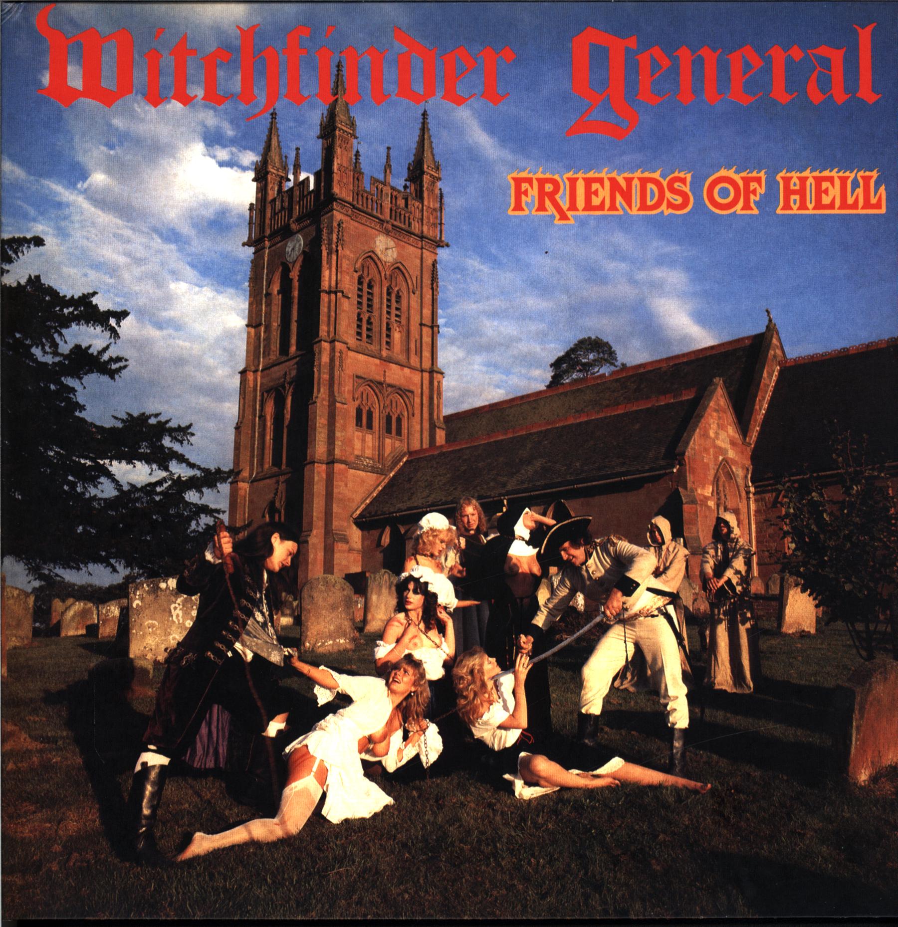 Witchfinder General-Friends Of Hell RE 2010 red-LP Vinyl-1 Witchfinder General-Friends Of Hell RE 2010 red-LP Vinyl