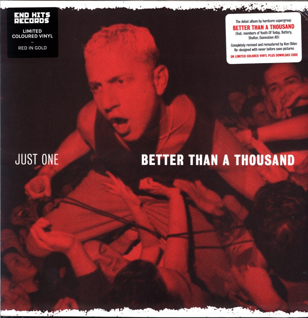 Better Than A Thousand-Just One-LP Vinyl 2020 red-gold