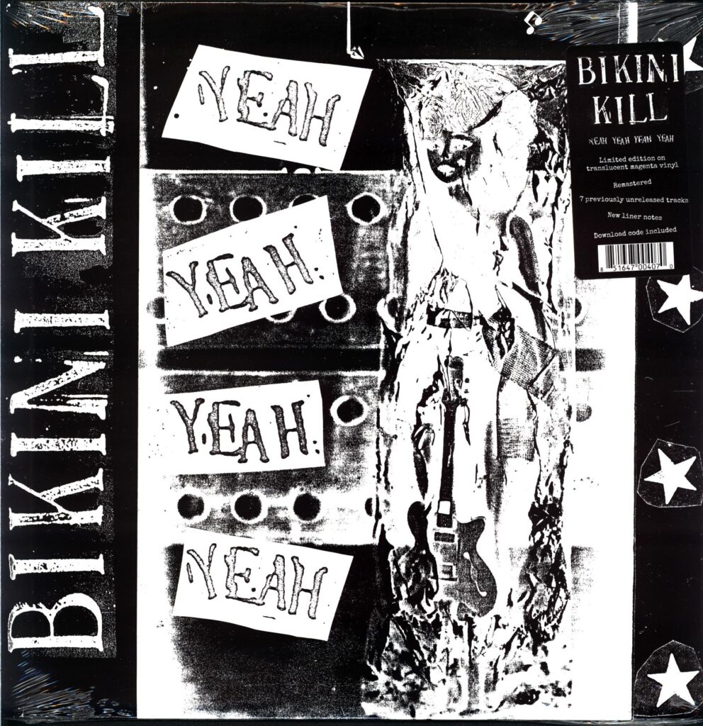 Bikini Kill-Yeah Yeah Yeah Yeah -LP Vinyl Translucent Magenta 2024