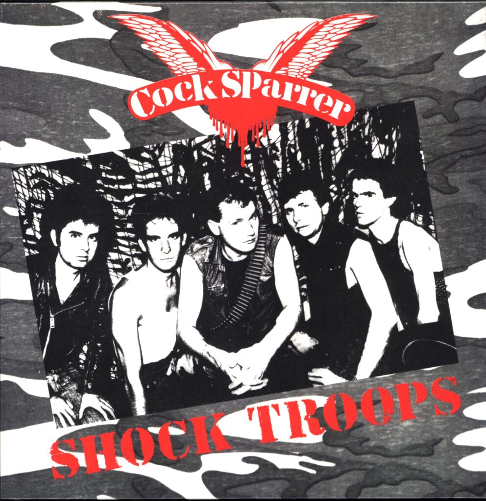 Cock Sparrer-Shock Troops-LP Vinyl 2025 red ripple