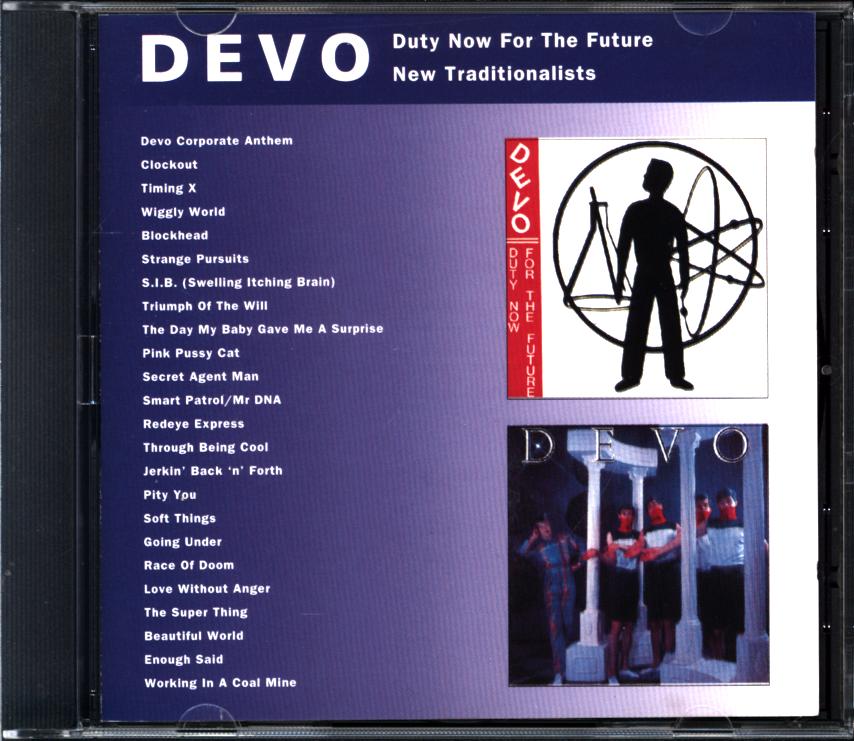 Devo-Duty Now For The Future-New Traditionalists-CD