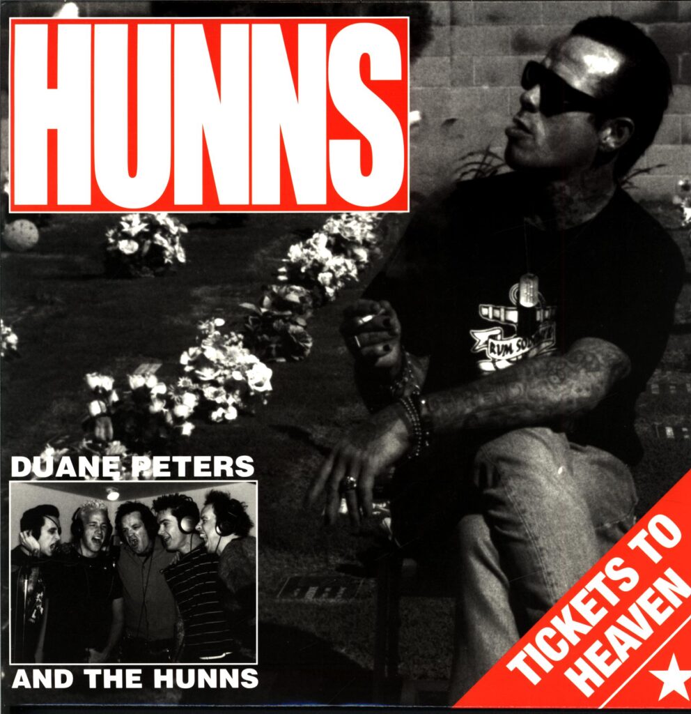 Duane Peters And The Hunns-Tickets To Heaven red-LP Vinyl