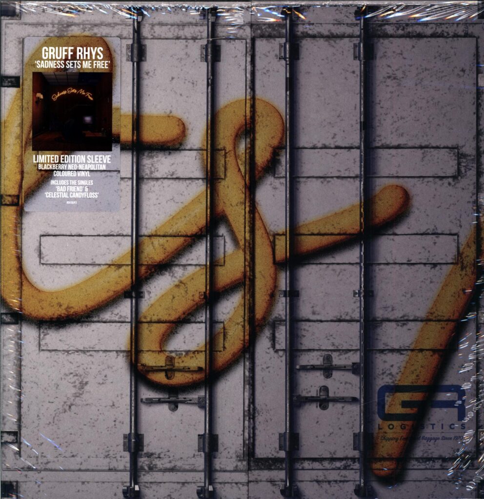 Gruff Rhys-Sadness Sets Me Free purple-LP Vinyl