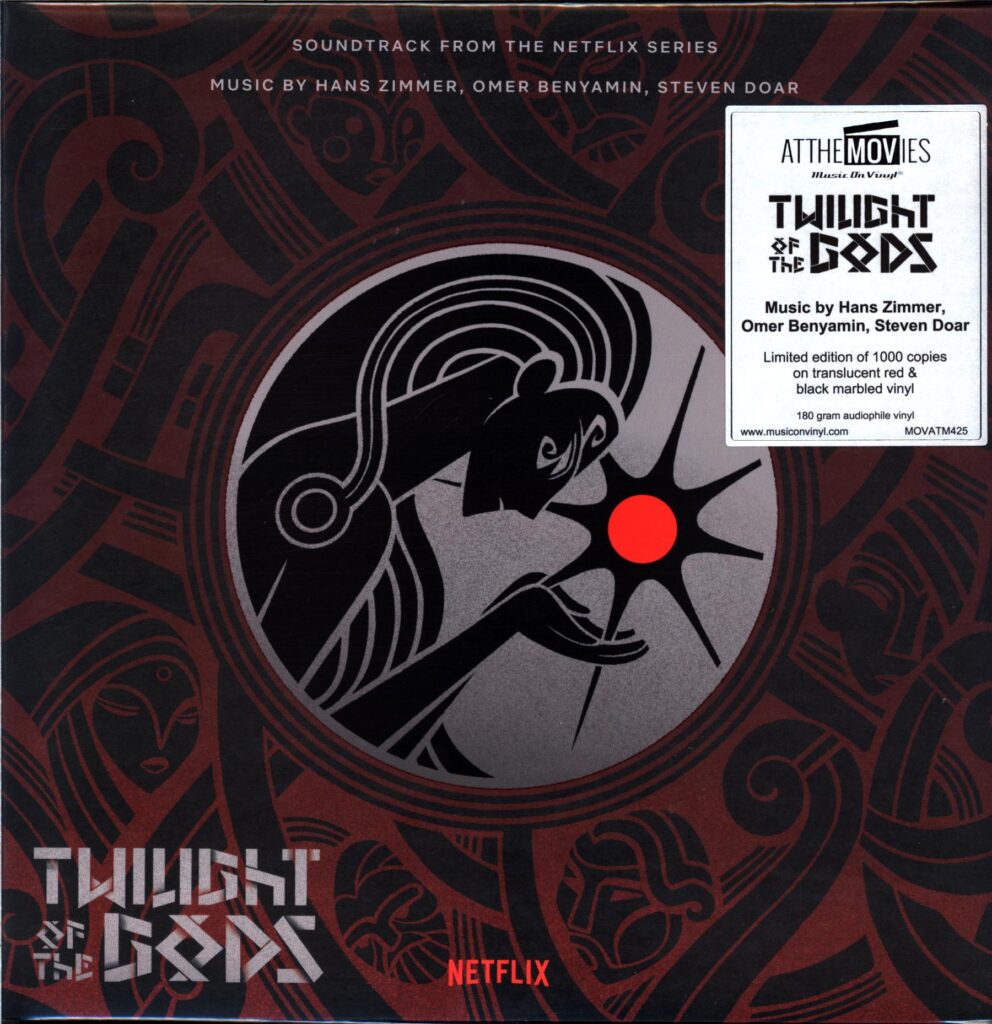 Hans Zimmer-Twilight Of The Gods - Soundtrack From The Netflix Series- 2LP Vinyl red-black marbled