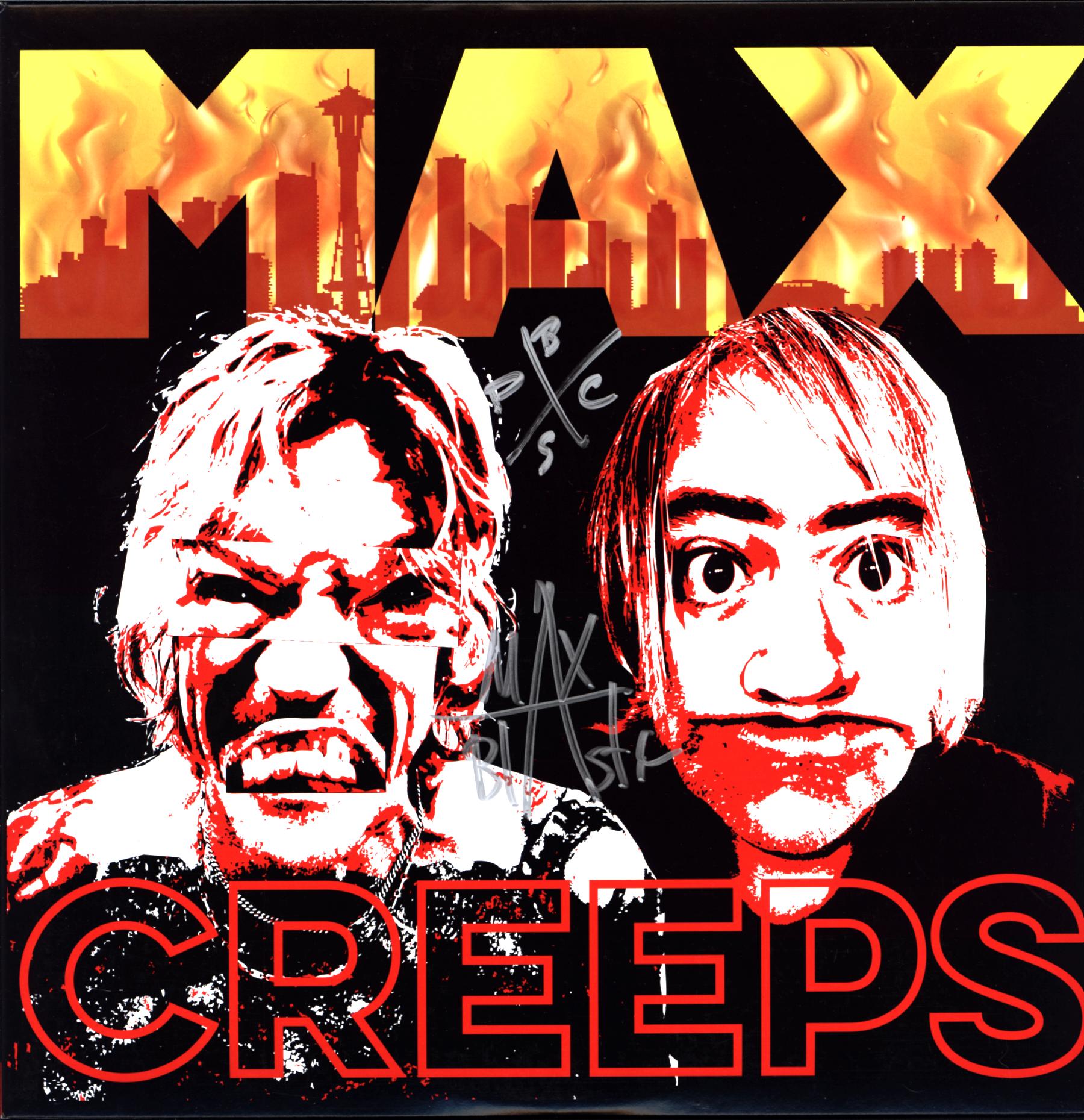 Max Creeps-Nein-LP Vinyl violet-black swirl-1 Max Creeps-Nein-LP Vinyl violet-black swirl