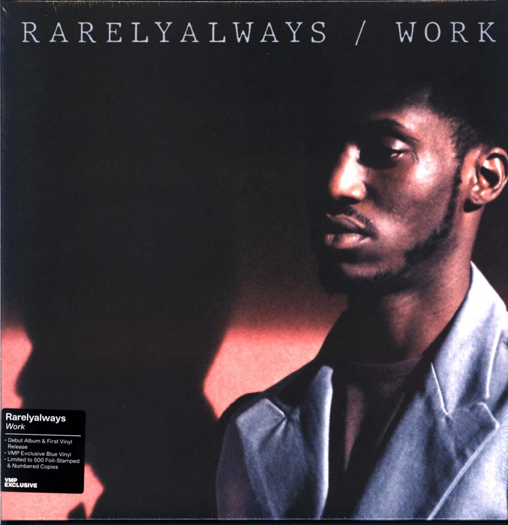 Rarelyalways-Work-LP Vinyl blue