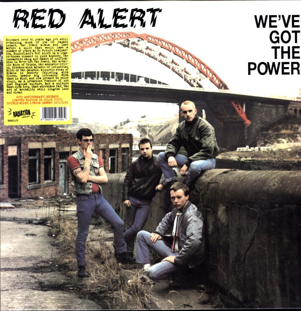 Red Alert-We've Got The Power-LP Vinyl 2024 yellow