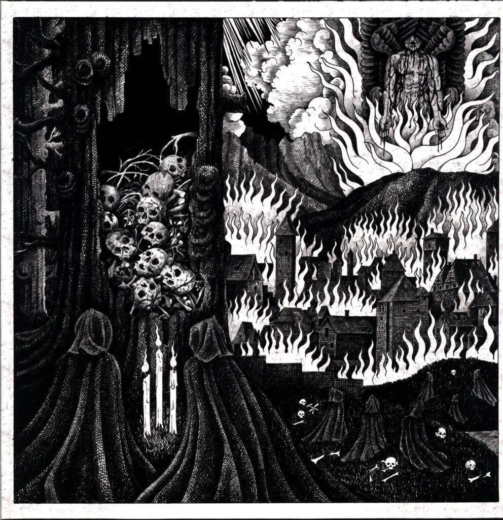 The Acacia Strain-You Are Safe From God Here clear red smoke-LP Vinyl