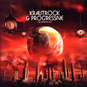 Various-Krautrock And Progressive - The Definitive Era -LP Vinyl red-black marbled
