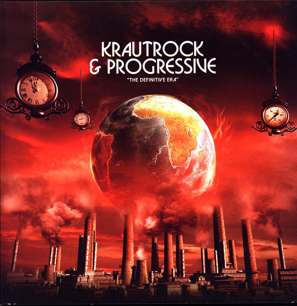 Various-Krautrock And Progressive - The Definitive Era -LP Vinyl red-black marbled