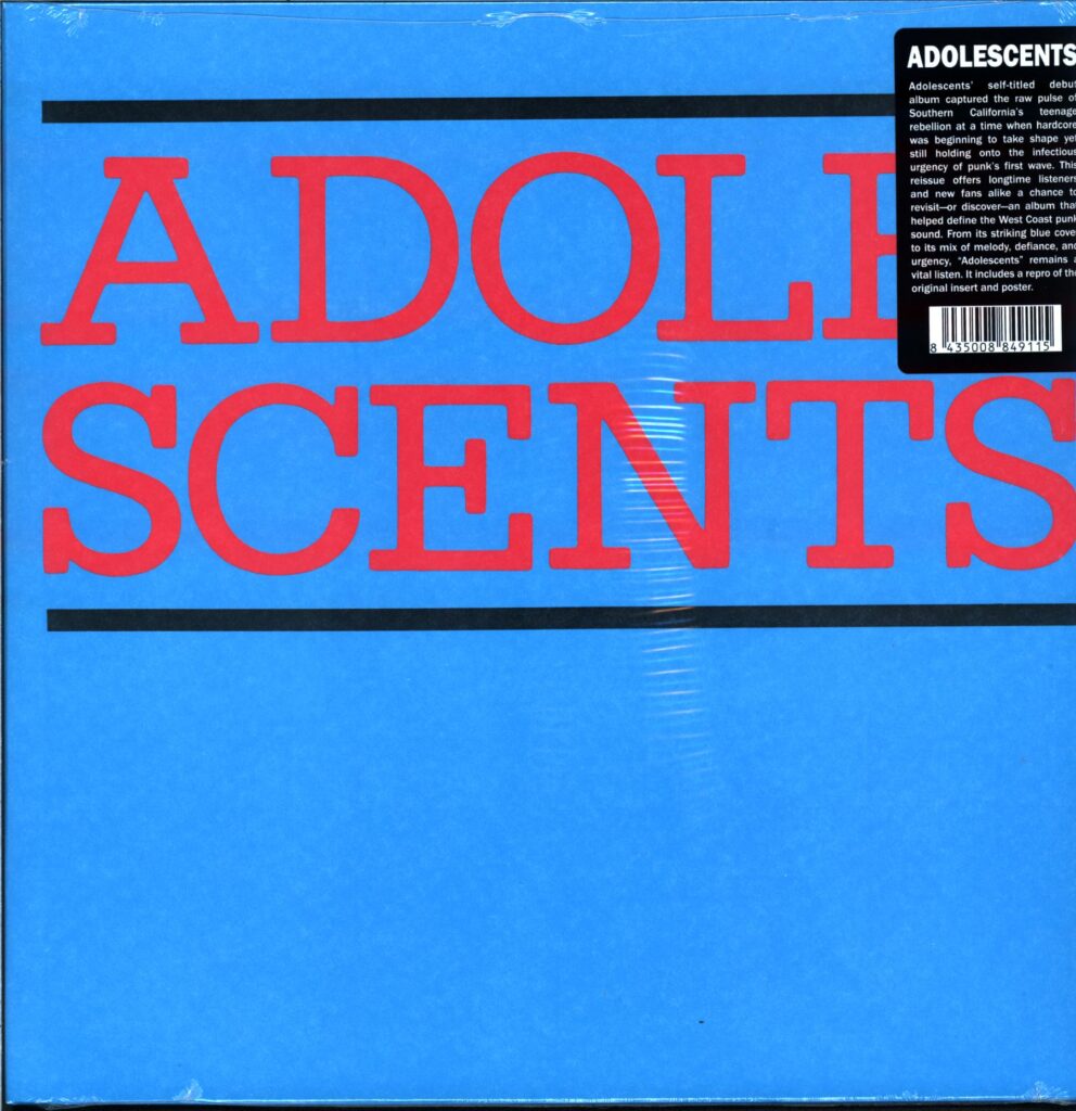 Adolescents-Adolescents -LP Vinyl