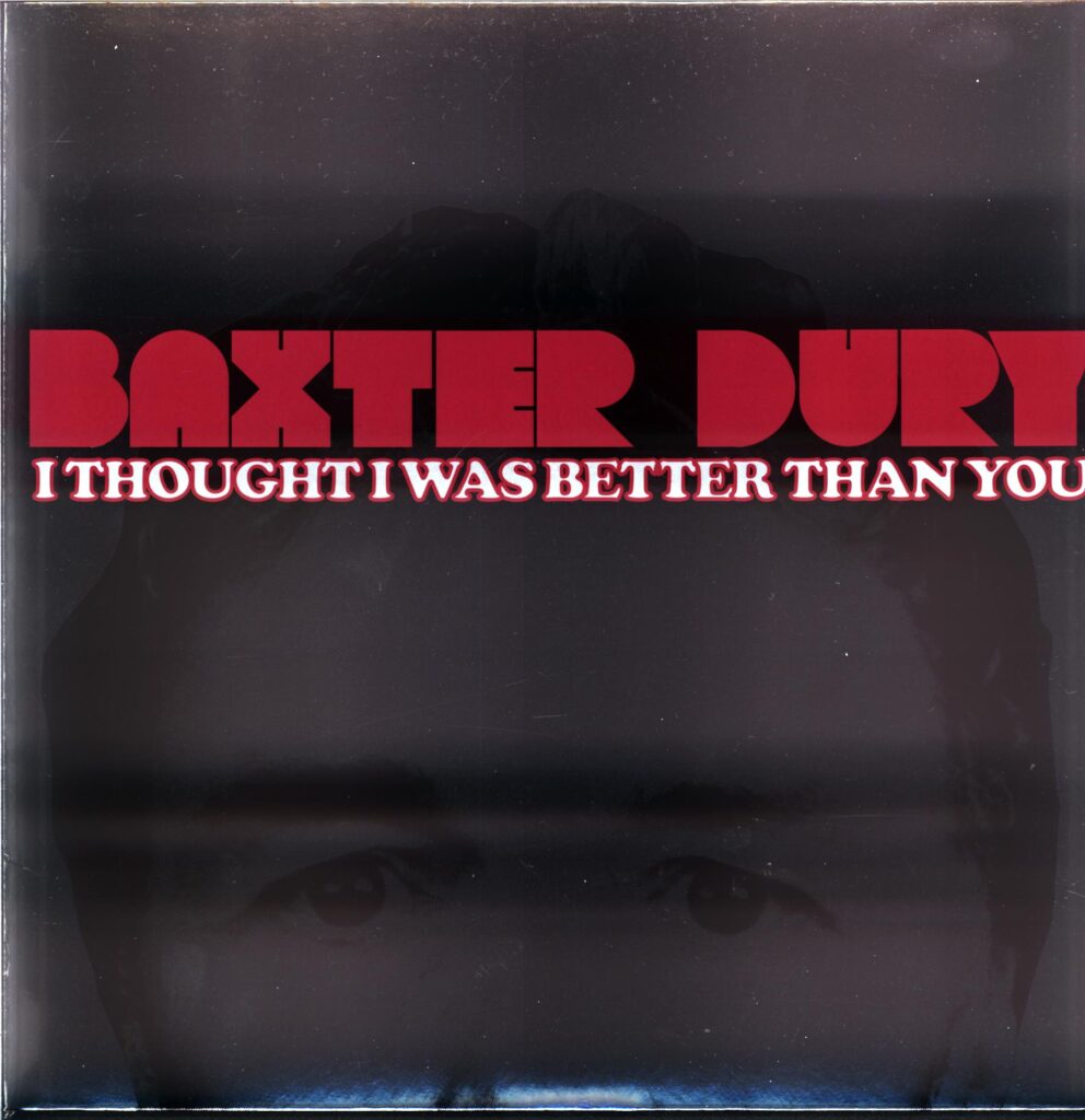Baxter Dury-I Thought I Was Better Than You-pink LP Vinyl