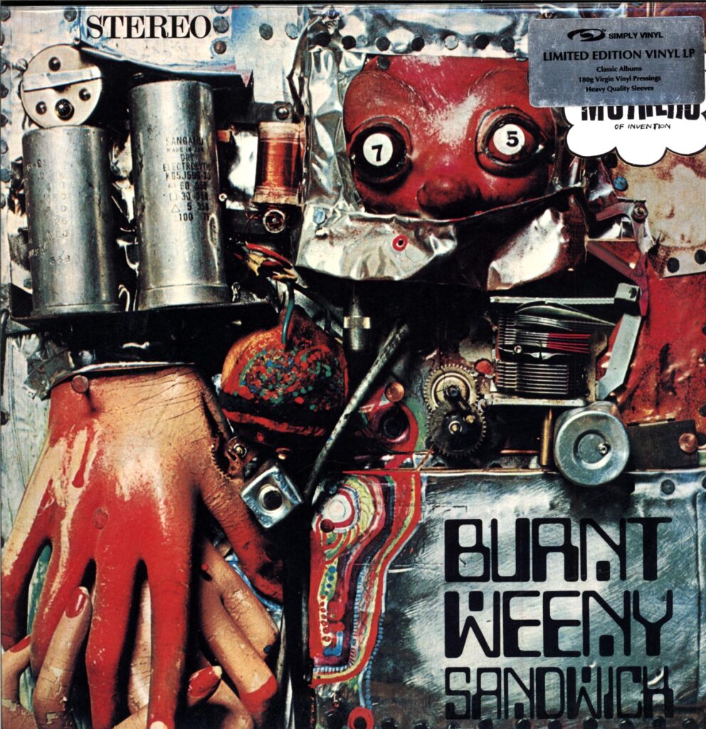 Frank Zappa And The Mothers Of Invention-Burnt Weeny Sandwich Simply Vinyl 1998-LP Vinyl