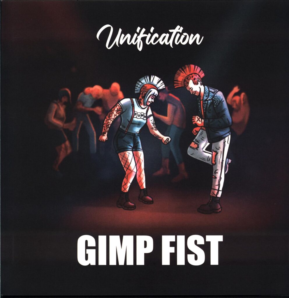 Gimp Fist-Unification-red black LP Vinyl