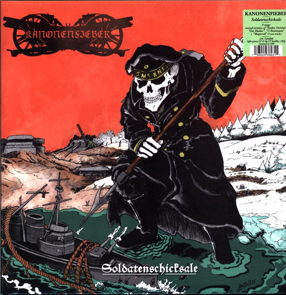Kanonenfieber-Soldatenschicksale-light green LP Vinyl