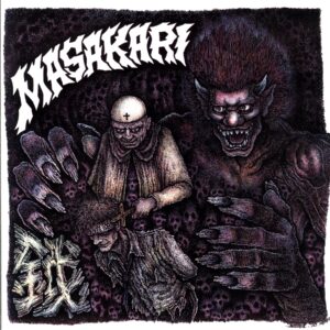 Masakari-The Profit Feeds-red marbled LP Vinyl