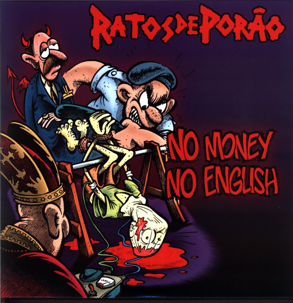 Ratos De Porão-No Money No English-LP Vinyl