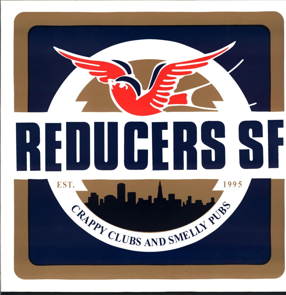 Reducers S.F.-Crappy Clubs And Smelly Pubs-yellow LP Vinyl
