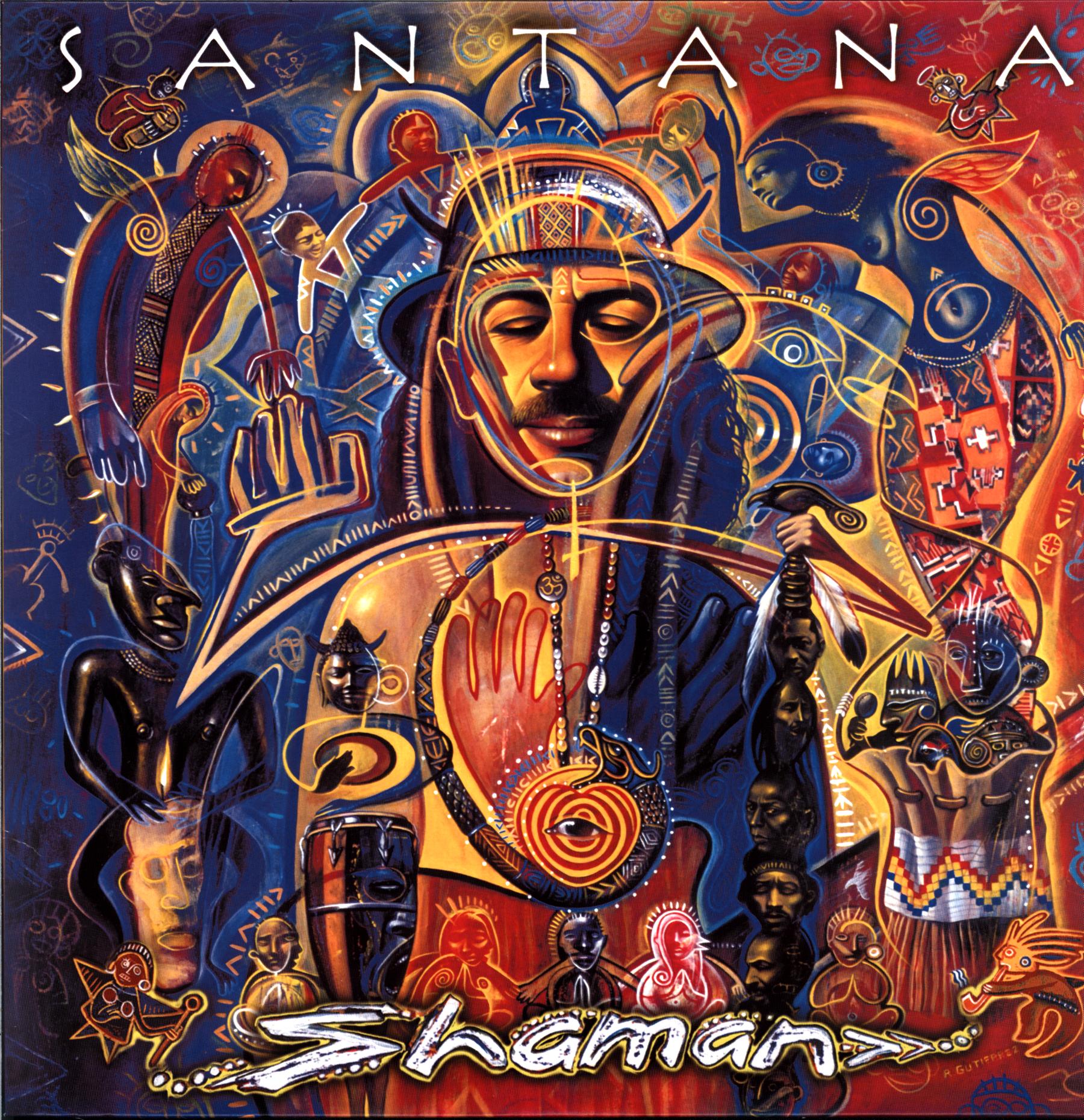 Santana-Shaman-LP Vinyl-1 Santana-Shaman-LP Vinyl
