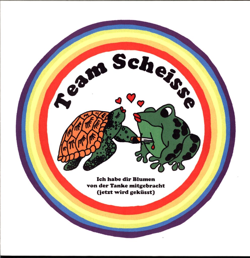 Team Scheisse-Ich Habe Dir Blumen Von Der Tanke Mitgebracht (Jetzt Wird Geküsst)-LP Vinyl