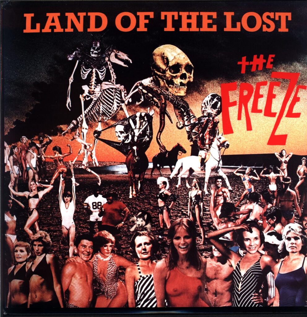 The Freeze-Land Of The Lost-brown orange LP Vinyl