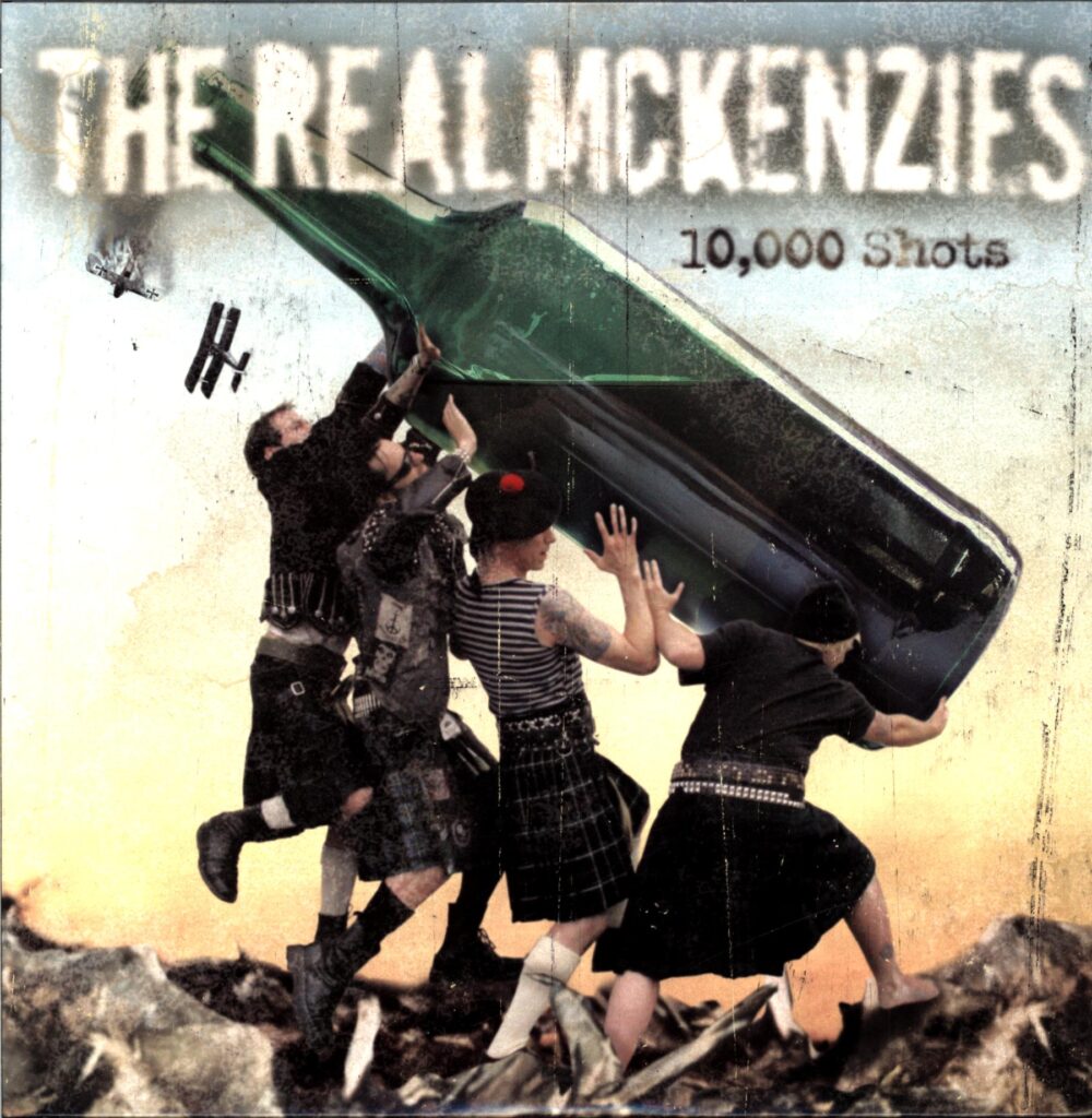 The Real McKenzies-10000 Shots-LP Vinyl