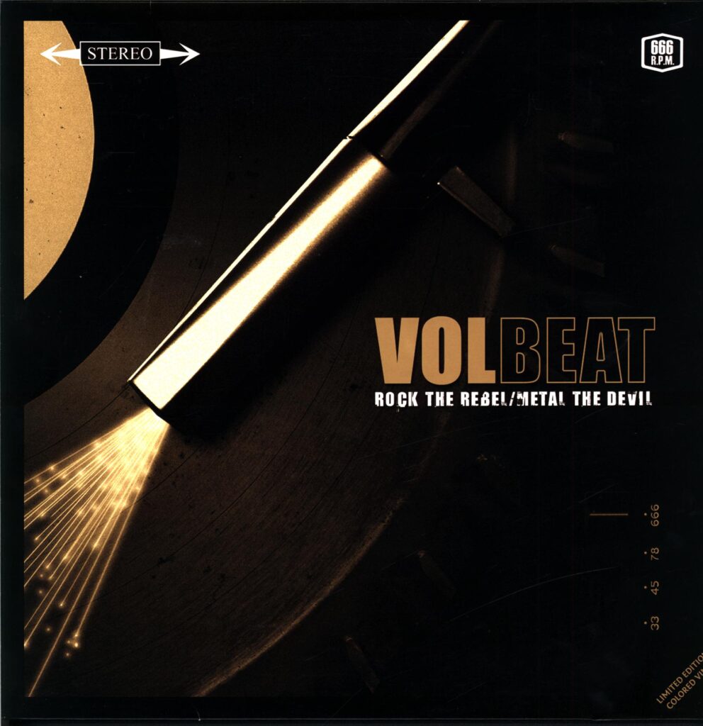 Volbeat-Rock The Rebel - Metal The Devil gold-LP Vinyl