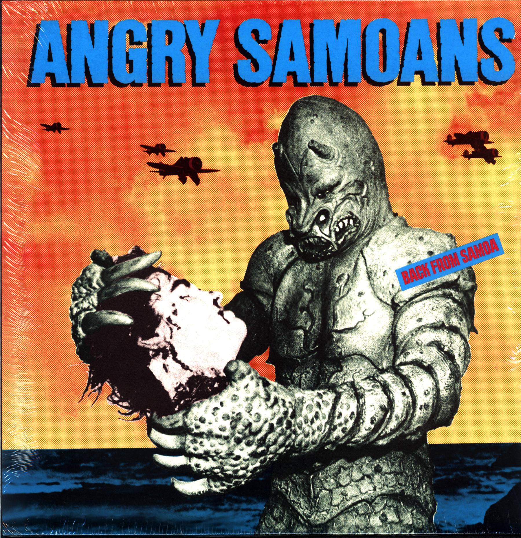 Angry Samoans-Back From Samoa-blue LP Vinyl-1 Angry Samoans-Back From Samoa-blue LP Vinyl